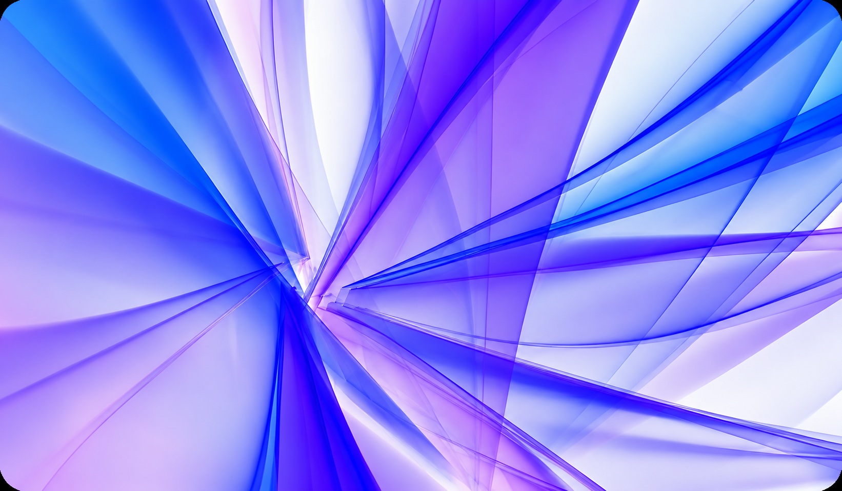 Crystalline Blue-Violet Lightburst