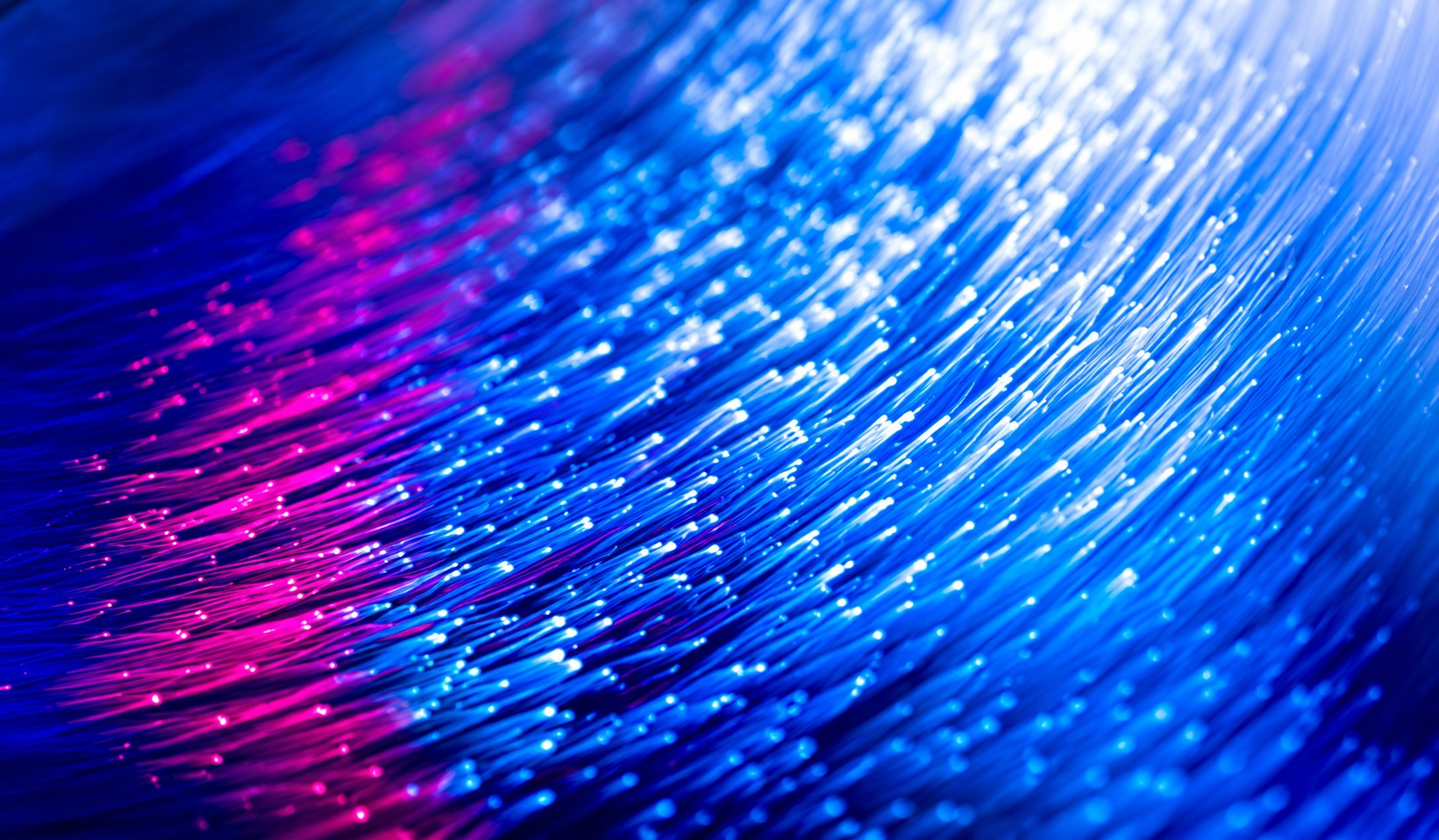 Neon Fiber Optic Wave